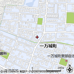 宮崎県都城市一万城町47周辺の地図