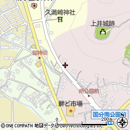 鹿児島県霧島市国分上井4周辺の地図