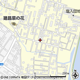 鹿児島県姶良市東餅田1323-5周辺の地図
