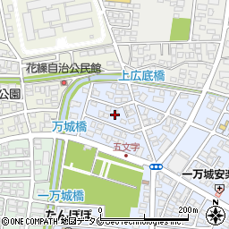 宮崎県都城市一万城町3周辺の地図