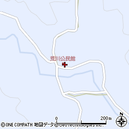 鹿児島県曽於市財部町北俣7552周辺の地図