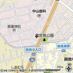 株式会社佛壇の古屋鋪　姶良店周辺の地図