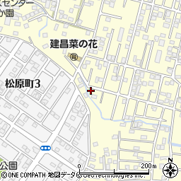 鹿児島県姶良市東餅田1340-1周辺の地図