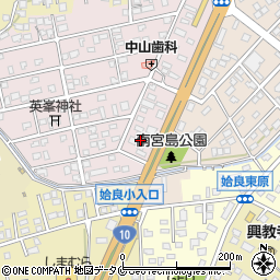 株式会社トヨトミ　鹿児島営業所周辺の地図