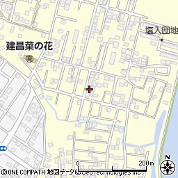 鹿児島県姶良市東餅田1323-6周辺の地図