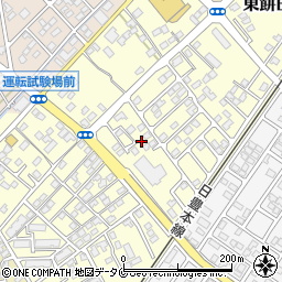 鹿児島県姶良市東餅田2698-2周辺の地図