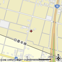 宮崎県都城市蓑原町8857周辺の地図