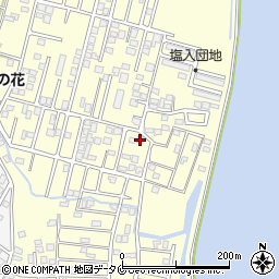 鹿児島県姶良市東餅田1309-11周辺の地図