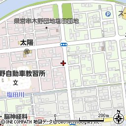 鹿児島県いちき串木野市西塩田町11周辺の地図