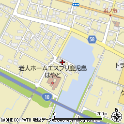 錦江漁業協同組合漁村センター周辺の地図