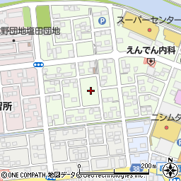 塩田第2公園周辺の地図