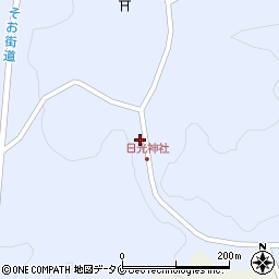 鹿児島県曽於市財部町北俣9246周辺の地図