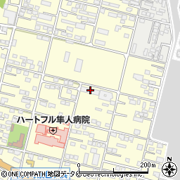 鹿児島県霧島市隼人町住吉186周辺の地図