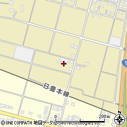 宮崎県都城市蓑原町2522周辺の地図
