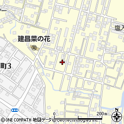 鹿児島県姶良市東餅田1333-1周辺の地図