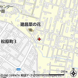 鹿児島県姶良市東餅田1341-3周辺の地図