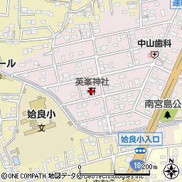 英峯神社周辺の地図