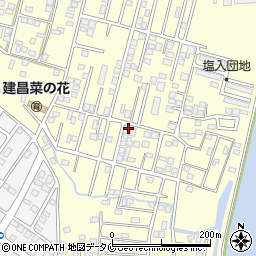 鹿児島県姶良市東餅田1323-9周辺の地図