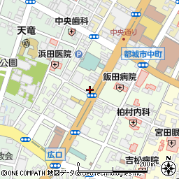 宮崎銀行都城営業部 ＡＴＭ周辺の地図