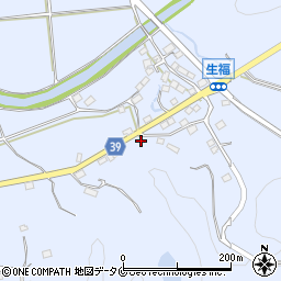 渕脇理容所周辺の地図