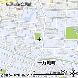 宮崎県都城市一万城町48周辺の地図