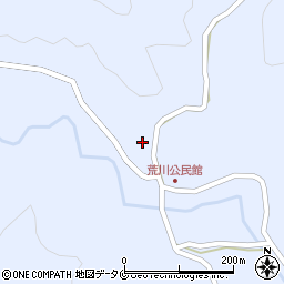 鹿児島県曽於市財部町北俣7539周辺の地図