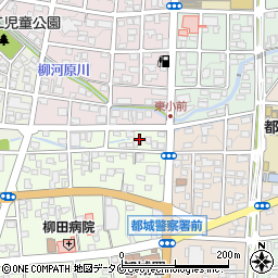 宮崎県都城市東町19周辺の地図