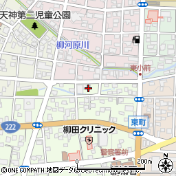 宮崎県都城市東町18周辺の地図