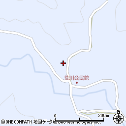 鹿児島県曽於市財部町北俣7537周辺の地図