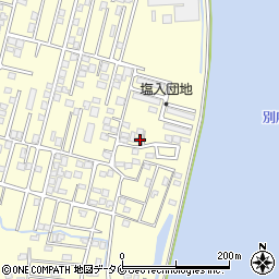 鹿児島県姶良市東餅田1241-3周辺の地図