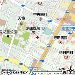 興和商事株式会社都城営業所周辺の地図