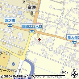 鹿児島県霧島市隼人町住吉1912周辺の地図