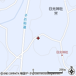 鹿児島県曽於市財部町北俣9227周辺の地図