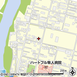 鹿児島県霧島市隼人町住吉615周辺の地図