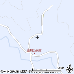 鹿児島県曽於市財部町北俣7557周辺の地図