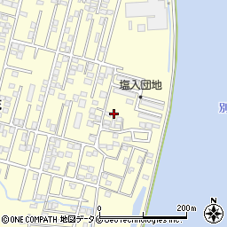 鹿児島県姶良市東餅田1285-5周辺の地図