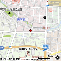 宮崎県都城市中原町2-7周辺の地図