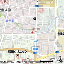 宮崎県都城市中原町1-11周辺の地図