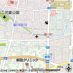 宮崎県都城市中原町1-15周辺の地図