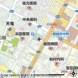 宮崎県都城市上町8周辺の地図