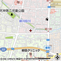 宮崎県都城市中原町2周辺の地図