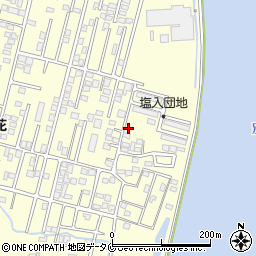 鹿児島県姶良市東餅田1285-1周辺の地図