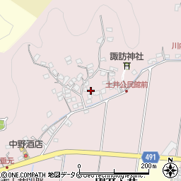 鹿児島県霧島市国分上井662周辺の地図