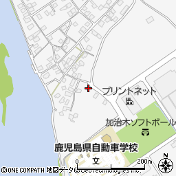 鹿児島県姶良市加治木町木田1454周辺の地図