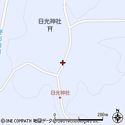 鹿児島県曽於市財部町北俣9675周辺の地図