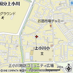 鹿児島県霧島市国分上小川820周辺の地図