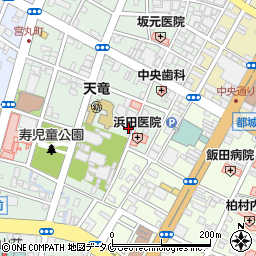 牟田町自治公民館周辺の地図