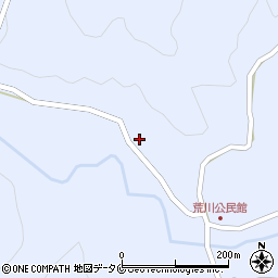 鹿児島県曽於市財部町北俣7529周辺の地図