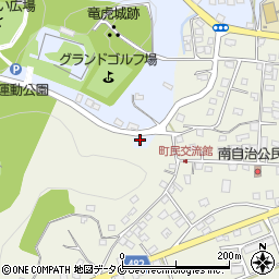 鹿児島県曽於市財部町北俣10777周辺の地図