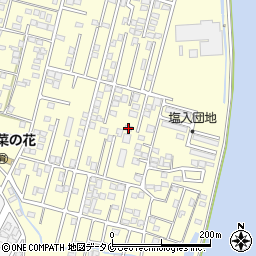鹿児島県姶良市東餅田1253-2周辺の地図